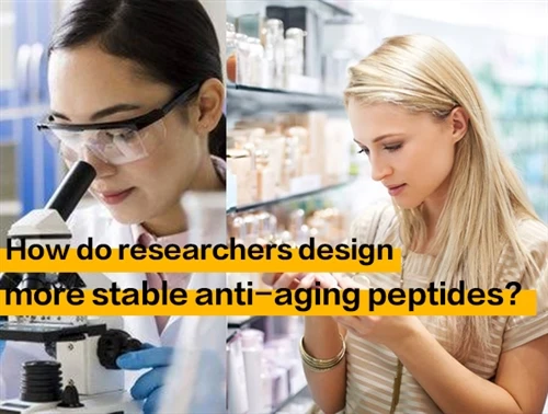 Kako raziskovalci oblikujejo stabilnejše peptide proti-staranju