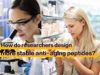 Kako raziskovalci oblikujejo stabilnejše peptide proti-staranju